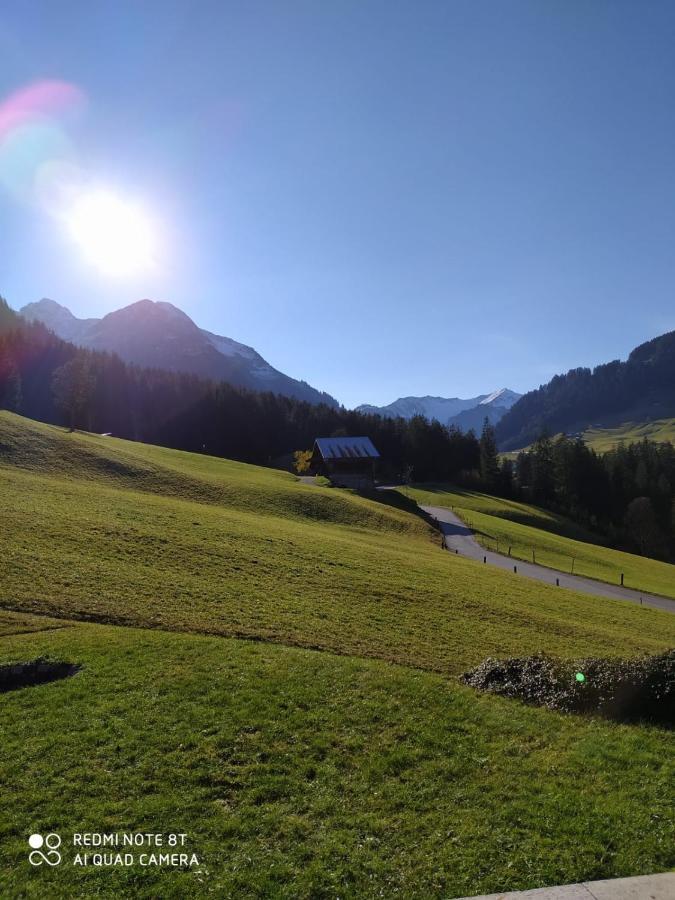 Villa Ferienhaus Schwendle Mittelberg Exterior foto