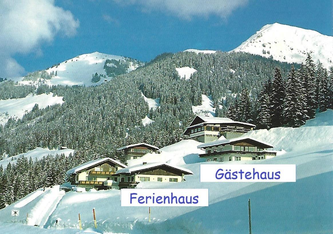 Villa Ferienhaus Schwendle Mittelberg Exterior foto