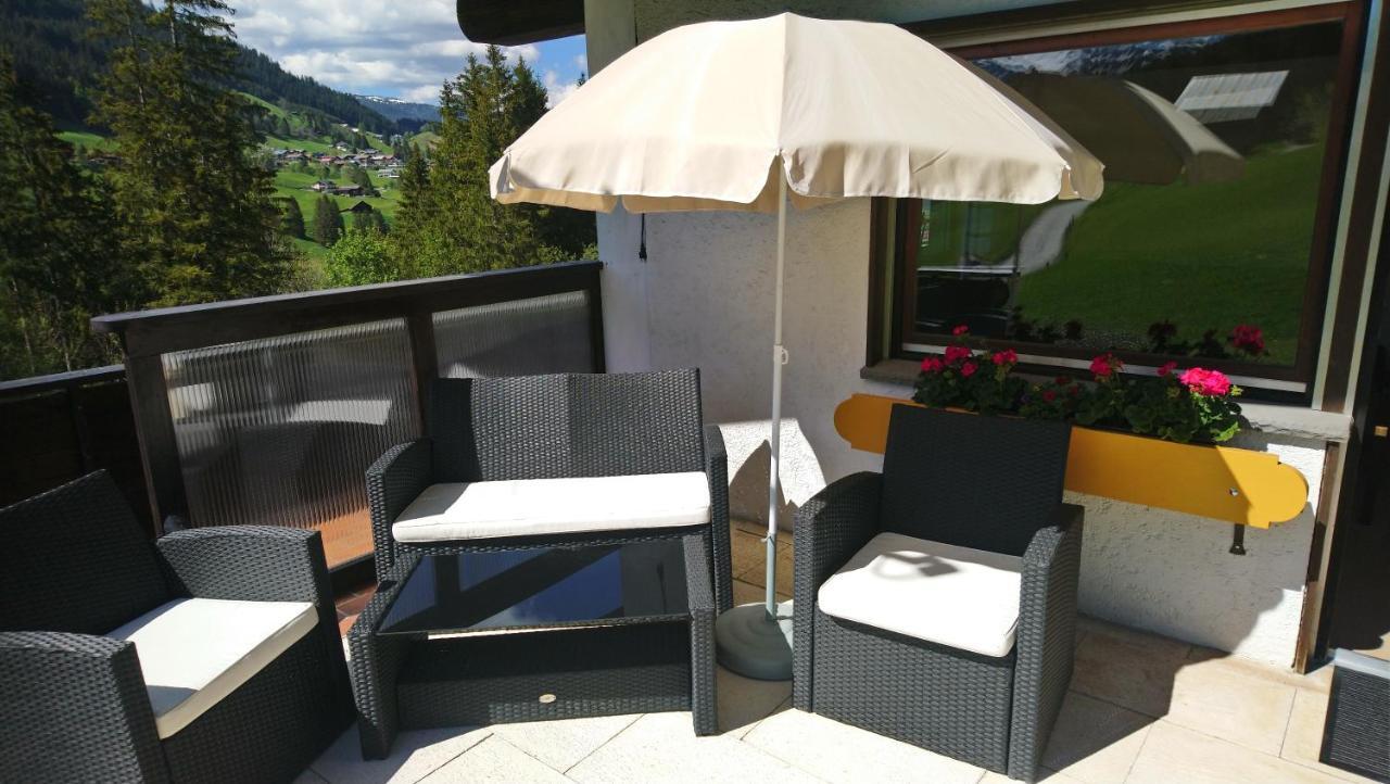 Villa Ferienhaus Schwendle Mittelberg Exterior foto